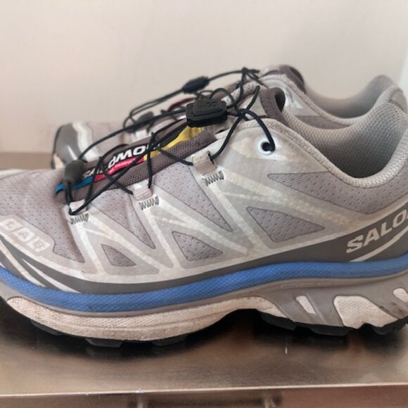 SALOMON XT-6 'Silver Cloud Iron Ultramarine EU SIZE 38 - Picture 6 of 9
